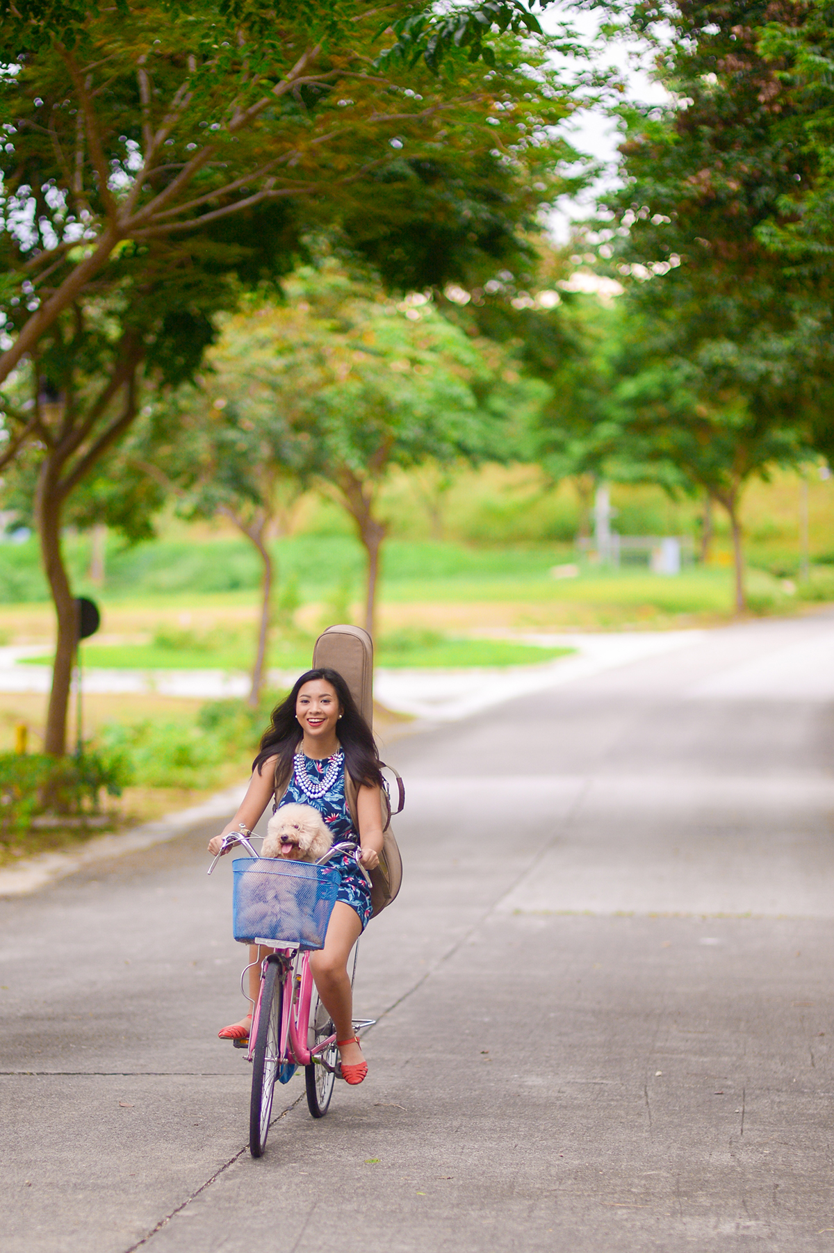 biking